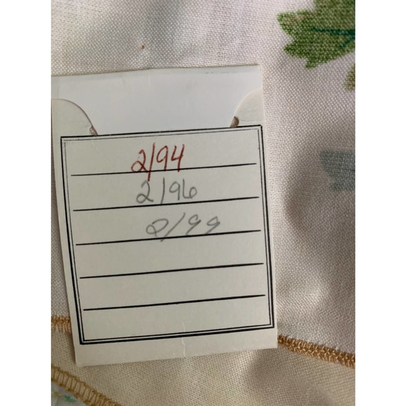 Upholstery Fabric Chrysanthemums 44" x 27" Vintage - Picture 5 of 5